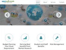 Tablet Screenshot of opensoftrends.com